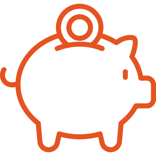 Film Shield UK Ltd piggy bank icon
